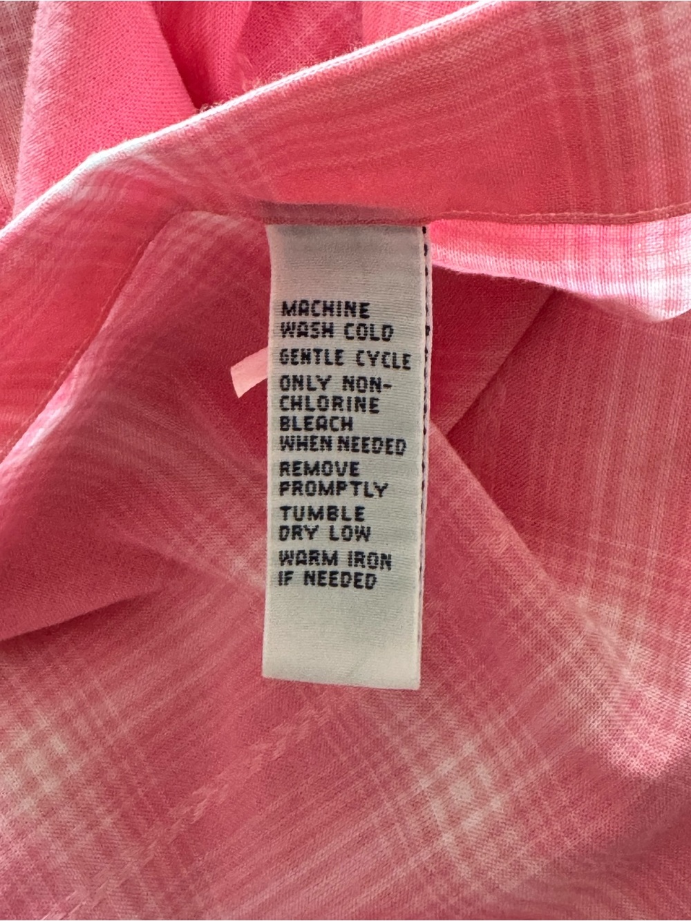Polo by Ralph Lauren Pink Plaid Western Snap Shirt - Picture 12 of 13